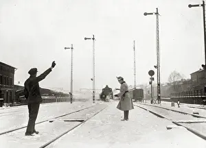 Maintain: Railroad strike in the German Empire, 1922