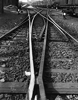 Switches: Railroad switches in Berlin, 1929