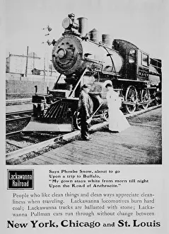 Lackawanna: Railroad - Train - Transportation - Advertisement