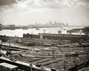 Indifferent: Railroad Warehouses Along Hudson River Facing