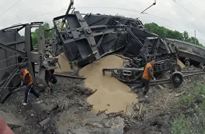Tver: Railway accident
