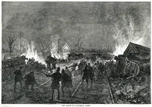 Abbots: Railway accident at Abbots Ripton, Huntingdonshire 1876