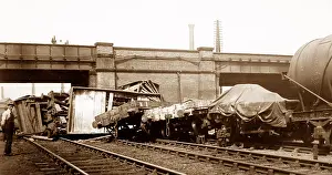 Derailment: A railway accident, early 1900s