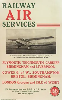 Seater: Railway Air Services Poster