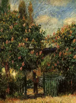 Chatou: Railway Bridge at Chatou, by Renoir