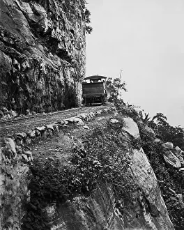 Ledge: Railway in Ceylon (Sri Lanka)
