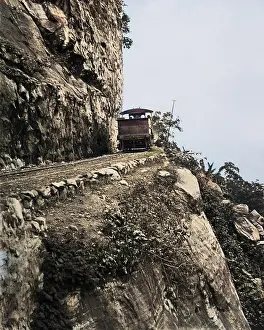 Ledge: Railway in Ceylon (Sri Lanka)