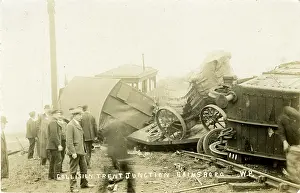 Collision: Railway Collision, Trent Junction, Gainsborough, England