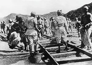 Succeeded: Railway construction in the desert, 1897