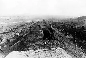 Ludendorff: Railway construction at the Western Front, 1918