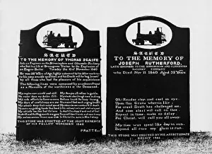 Tombstones: RAILWAY GRAVESTONES
