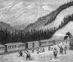 Madre: railway, line through Sierra Madre Mountains
