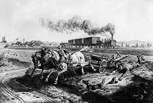 Cartoonists: Railway lines, 1842