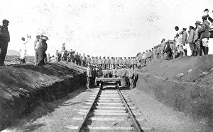 Luederitz: Railway between Luederitz and Kubub, 1906