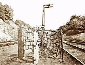 Mailbag: Railway mailbag catch net