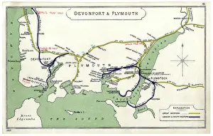Junctions: Railway map, Devonport & Plymouth