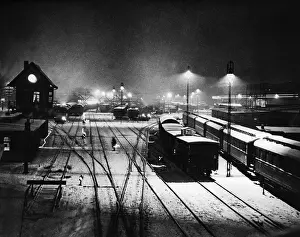 Marshalling: Railway marshalling yard, 1936