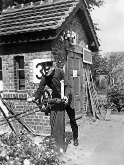 Attendant: Railway personnel in Germany, 1935