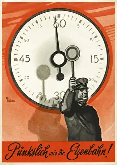 Railway punctuality advert