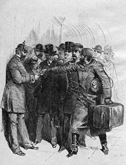 Luders: railway, railway station, Germany, Berlin, arrival