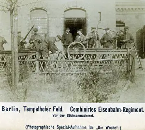 Craftsmen: Railway regiment at the gunsmithy, 1899