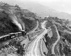 Reversing: Railway reversing station, India