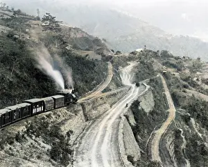 Reversing: Railway reversing station, India