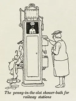 Railway shower - W H Robinson