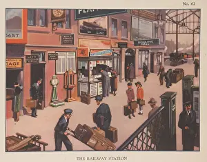 Terry Parker Collection (iln): The Railway Station