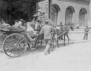 Coachman: Railway Station in Berlin, 1902