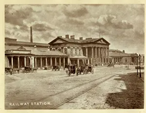 Cobblestones: Railway Station, Huddersfield, Yorkshire