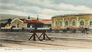 Buffers: Railway Station at Izmir, Turkey