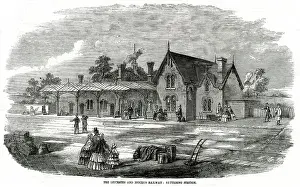 Kettering: Railway station at Kettering, Northamptonshire