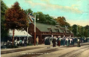 Manx: Railway Station, Laxey, Isle of Man