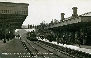 Powys: The Railway Station, Llandrindod Wells, Powys