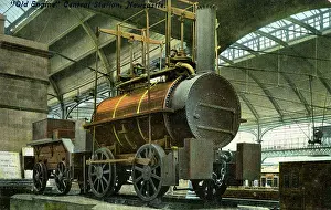Tyne: Railway Station, Newcastle-upon-Tyne, Northumberland