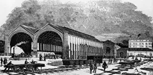 Concourse: Railway station in Paris, 1847