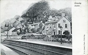 Whitby: Railway Station, Pickering, England