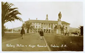 Plinth: Railway Station, Pretoria, Transvaal, South Africa