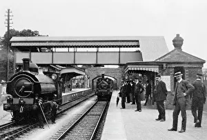 Shepton: Railway Station, Shepton Mallet early 1900s