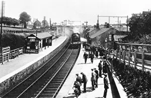 Shildon: Railway Station, Shildon early 1900's