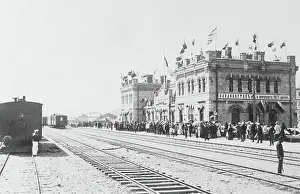 Sibiria: Railway station of Vladivostok