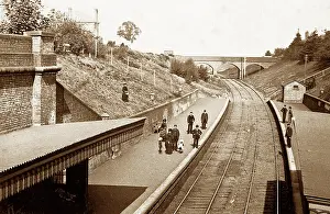 Winchmore: Railway Station, Winchmore Hill