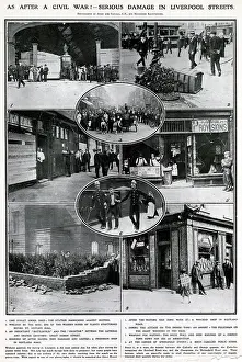 Vandalism: Railway strike 1911: Aftermath