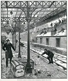 Wrecking: Railway strike in Scotland 1891