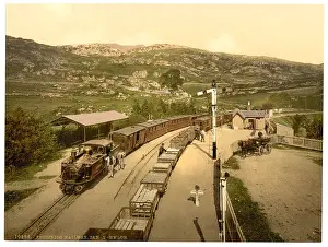 Ffestiniog: Railway, Tan-y-Bwlch, Festiniog (i.e. Ffestiniog), Wales