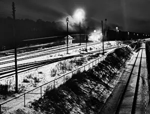Logistics: Railway tracks in Germany, 1934