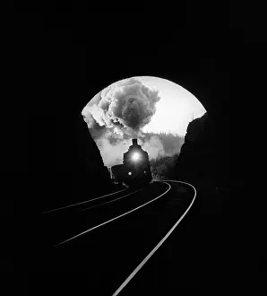 Mineyev: Railway tunnel, 1967
