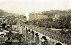 Stalybridge: Railway Viaduct, Dobcross, Lancashire