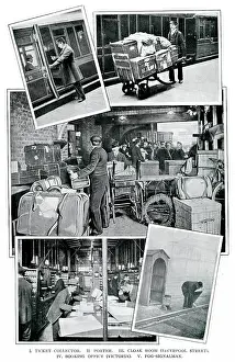 Booking: Railway workers in London 1900